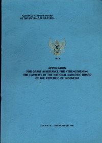Application For Grant Assistance For Strengthening