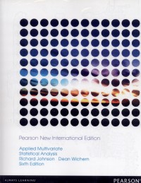Applied Multivariate Statistical Analysis