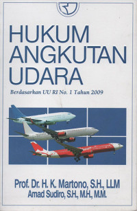 Image of Hukum angkutan udara berdasarkan UU RI No.1 Tahun 2009