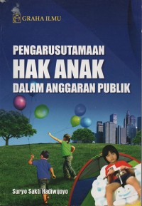 Pengarusutamaan hak anak dalam anggaran publik