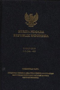 Berita Negara Republik Indonesia Tahun 2010 No.346-403