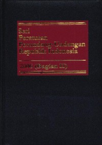 Seri peraturan perundang-undangan Republik Indonesia : 1996 (Bagian II)