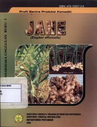 Profil sentra produksi komoditi jahe (Zingiber officinalle)