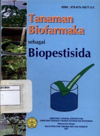 Tanaman biofarmaka sebagai biopestisida