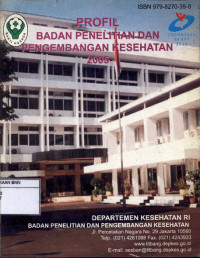 Image of Profil badan penelitian dan pengembangan kesehatan 2005