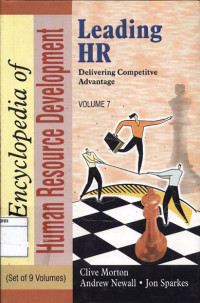 Image of Encyclopedia of human resource development : Leading HR delivering competitve advantage (Vol.7)