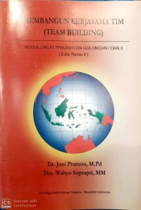 Membangun kerjasama tim (team building) : Modul diklat prajabatan golongan 1 dan 2