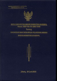 Keputusan Ketua BNN
