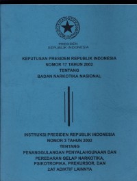Keputusan Presiden RI Nomor 17 Tahun 2002