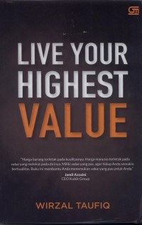 Live Your Highest Value