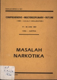 Masalah Narkotika