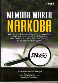 Image of Memoar warta narkoba