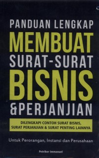 Panduan Lengkap Membuat Surat-surat Bisnis & Perjanjian