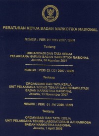 Peraturan Ketua Badan Narkotika Nasional