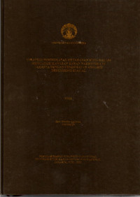 Strategi peningkatan ketahanan kota dalam mengatasi kawasan rawan narkotika di jakarta dengan pendekatan dependensi spasial