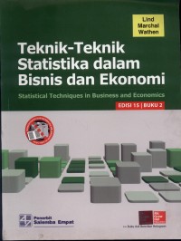 Teknik-Teknik Statistika Dalam Bisnis dan Ekonomi