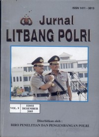 Jurnal LITBANG POLRI