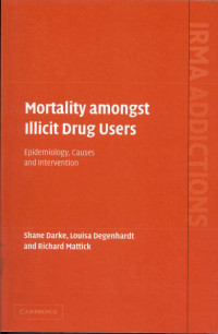 Image of Mortality amongst illicit drug users