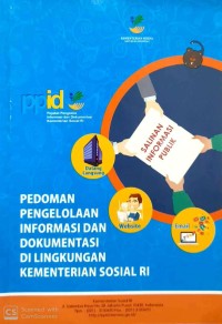 Pedoman pengelolaan informasi dan dokumentasi di lingkungan kementerian sosial RI