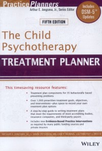 The child psychotherapy treatment planner