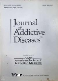 Journal of addictive diseases volume 22, number 4 2003