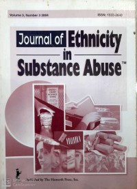 Journal of ethnicity in substance abuse volume 3, number 3 2004